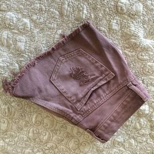 Bullhead Denim co. High rise shorts